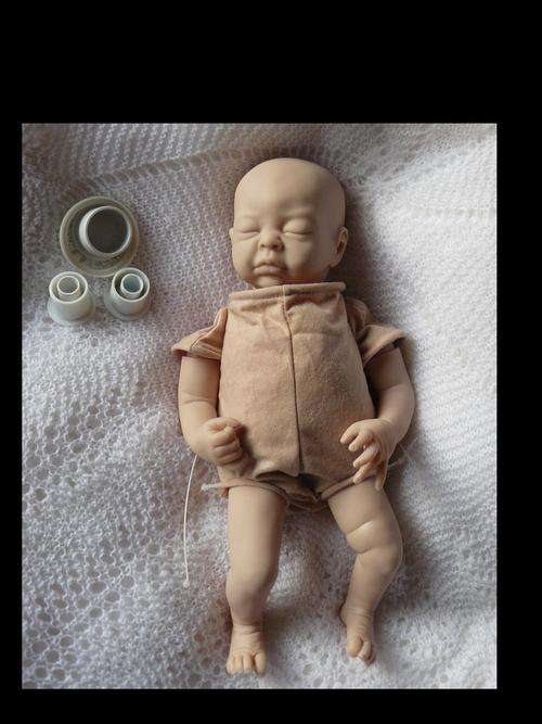 Xmas sale! Reborn unpainted Baby doll kit, Teagan