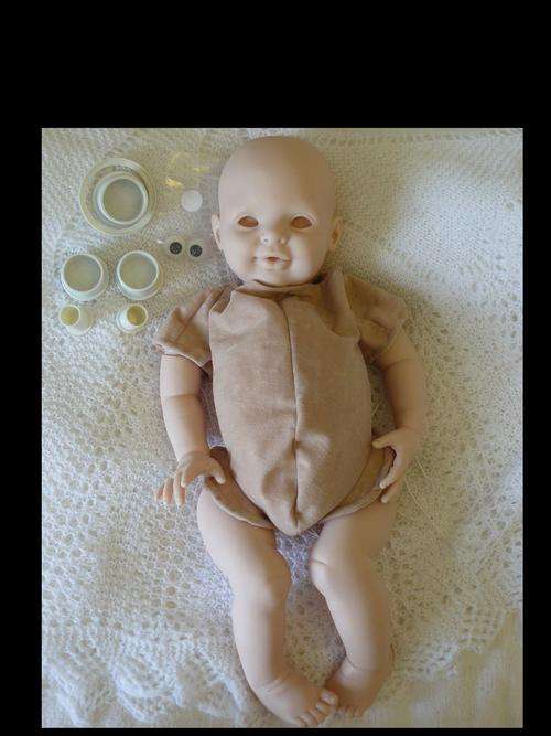 XMAS SALE R500!Reborn unpainted Baby doll kit, Candy