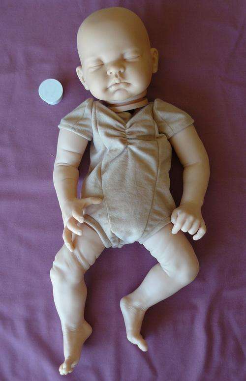 NEW French Imported Reborn Baby doll kit Susette
