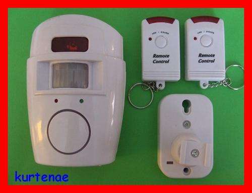 Infra red Sensor alarm with two remotes!!!!!!!!!!!!!!!