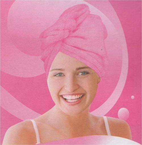 Hair Wrap. Better than a towel.... Looks better, stays better, feels better