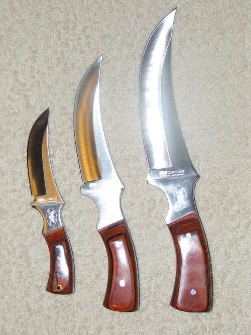 3 Piece knife set. The perfect gift for any man.