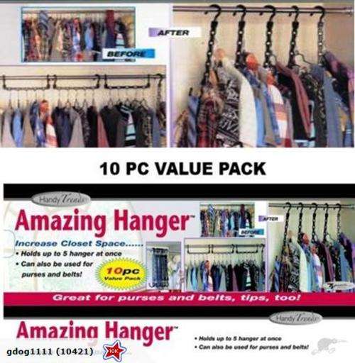 Amazing Hanger. Increase closet space...............