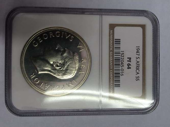 1947 5 SHILLING PF 64