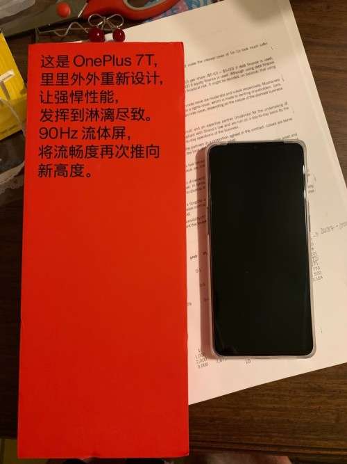 OnePlus 7T Smooth Display (Open box)