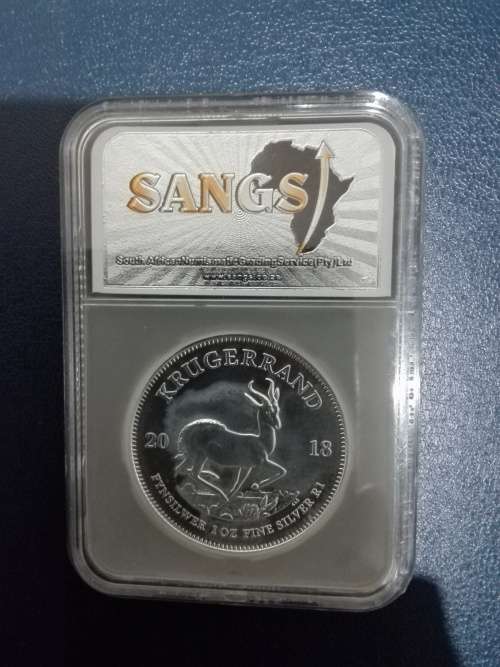 2018  1OZ Silver Krugerrand