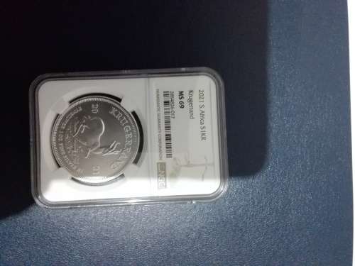 1 OZ 2021 Silver KrugerRand
