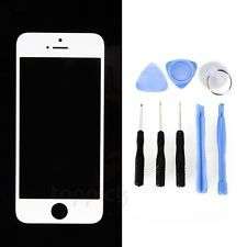 New Front Outer Screen Lens Glass Replacement + Tools for iPhone 5 5C 5S white