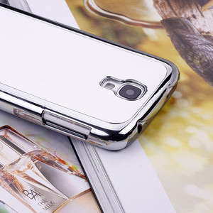 Brushed Aluminum Chrome Hard Case Back Cover for Samsung Galaxy S4 SIV I9500+ Film+Stylus pen