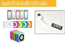 New USB Charger Sync Cable Cord for Apple iPod shuffle 3rd 5th 6th Gen White New