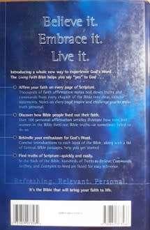 Living Faith Bible New Living Translation - HARD COVER