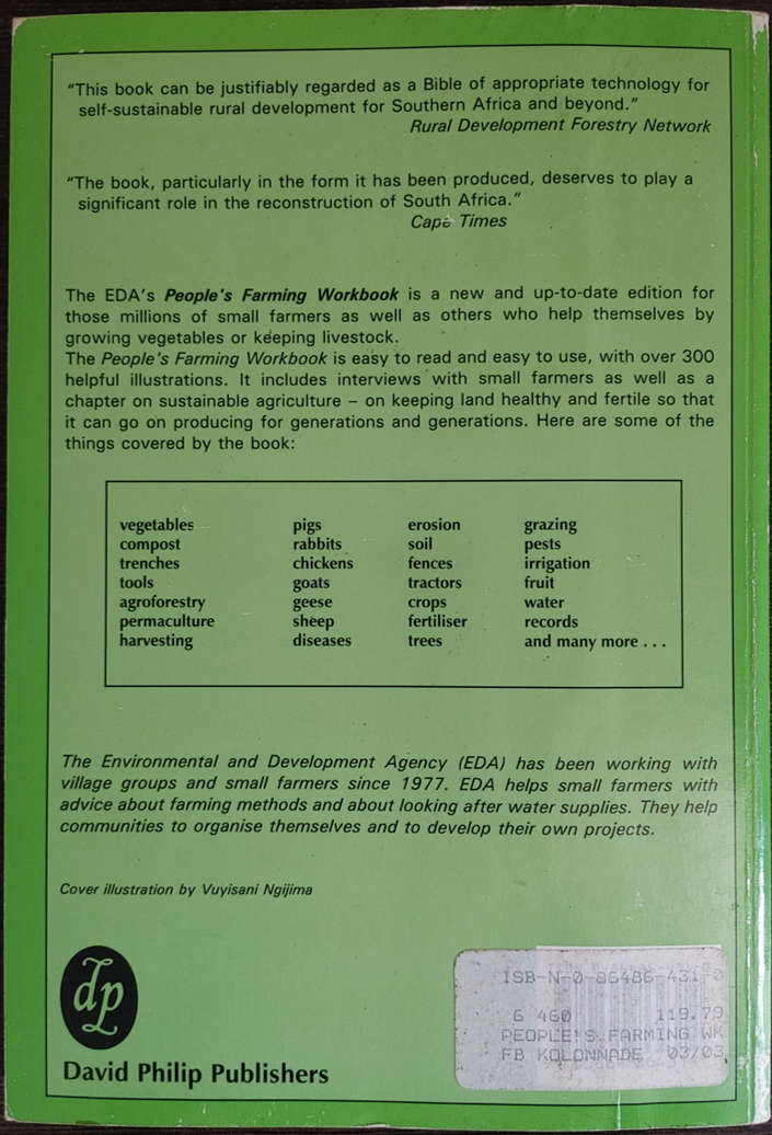 People Farming Workbook (Second Edition) by EDA Trust (Editor) - SOFT COVER