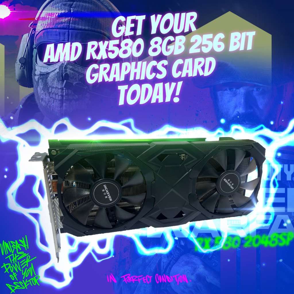 AMD RX580 8GB 256 BIT - BARGAIN