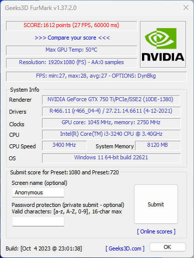 NVIDIA GeForce GTX 75Oti 128bit GDDR5 Graphics Card - Directx 12 CUDA OpenGL 4.6 Blender 3D Modeling