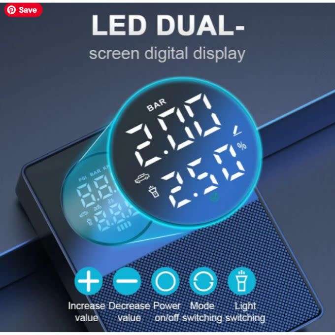 1000A 12V Emergency Jump Start and Tyre Air Pump