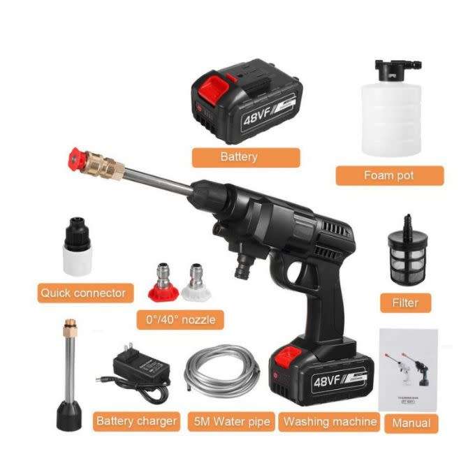 High Pressure Cleaning Gun 48v