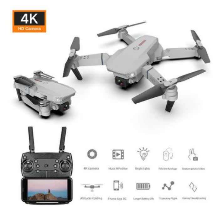 Micro Foldable Drone Set 998 Smart Drone W8