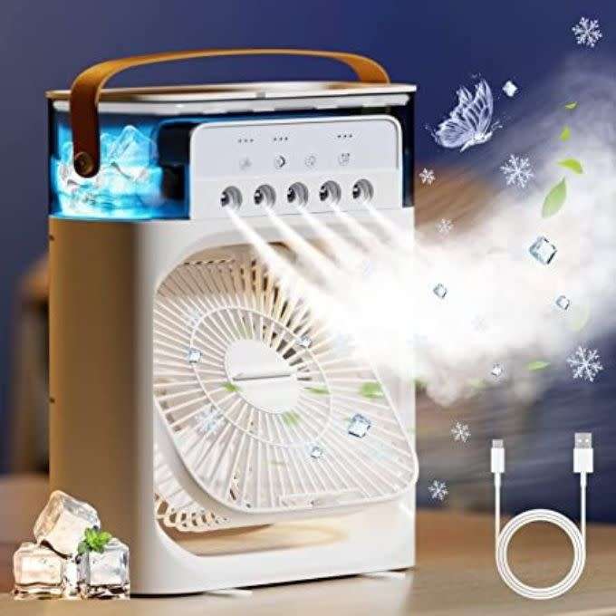 Spray Mist Air Cooling Fan