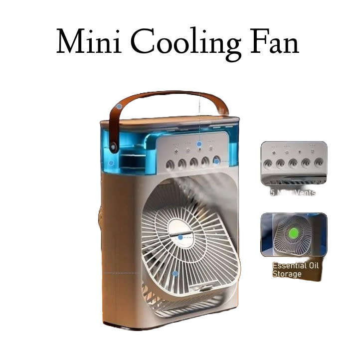 Spray Mist Air Cooling Fan