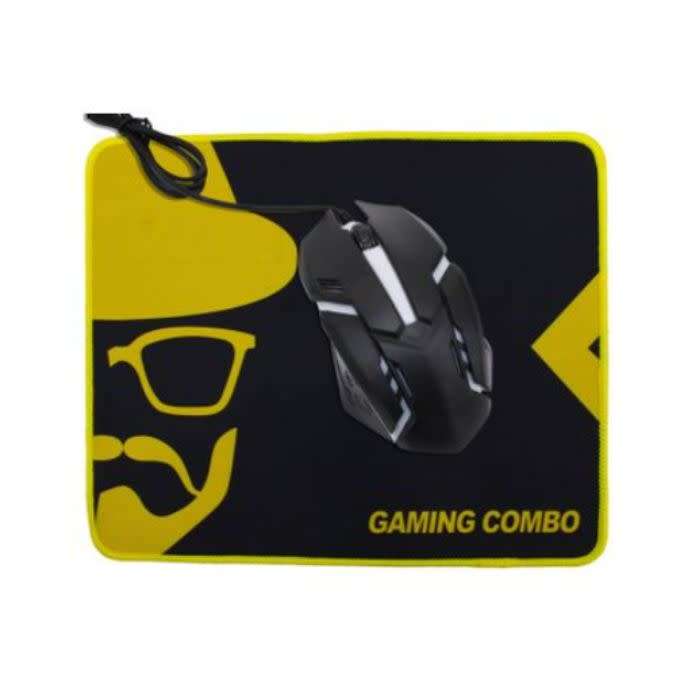 4 in 1 Andowl  Gaming Mouse Keyboard Headphones & Mouse Pad