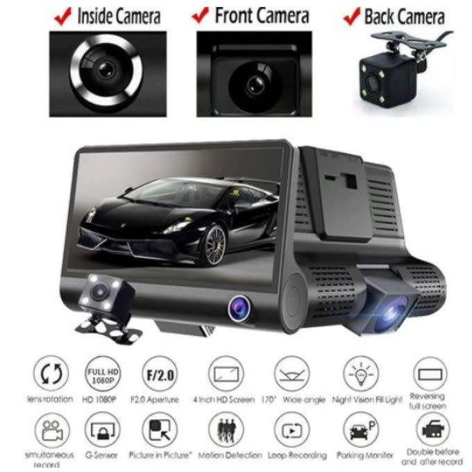 Jiageng 3 Camera in 1 Dashboard Camera