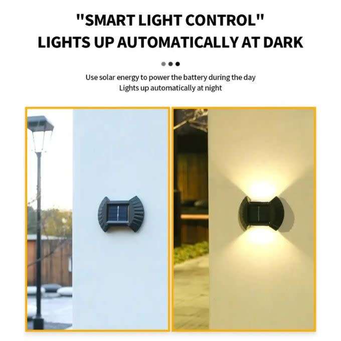 Double Head Wall Light X2