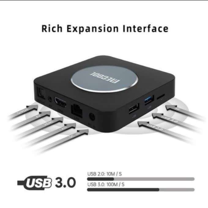 MECOOL KM2 Plus Android 11 Smart TV Box-Google & Netflix Certified