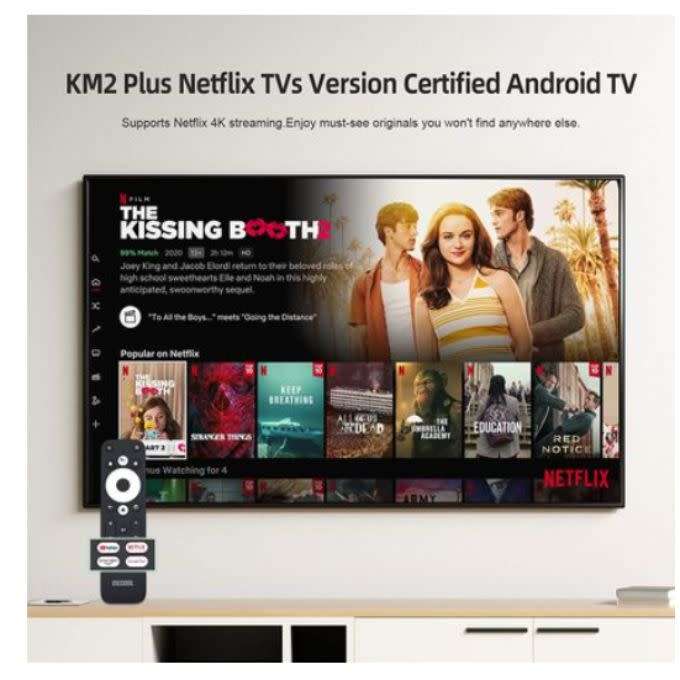 MECOOL KM2 Plus Android 11 Smart TV Box-Google & Netflix Certified
