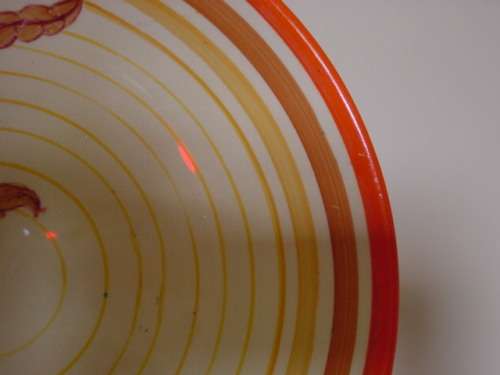 Beautiful Clarice Cliff Bizarre Plate