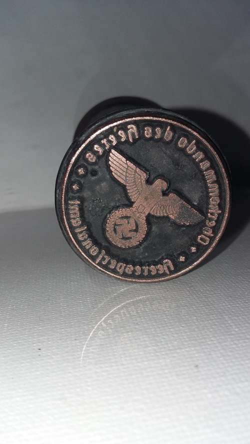 ww11 German Oberkommando document stamp