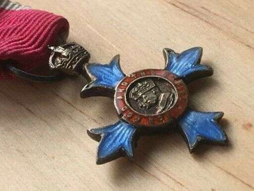 Old British Medal Badge