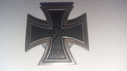 WW11 WW2 GERMAN IRON CROSS BADGE