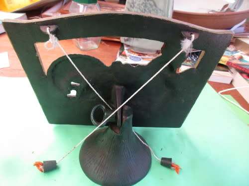 BEAUTIFUL COLOURFUL ENAMEL ROOSTER BOOK-STAND - RARE!!!