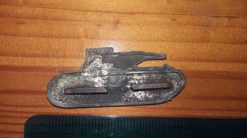 ww2 German Panzer Tank Badge