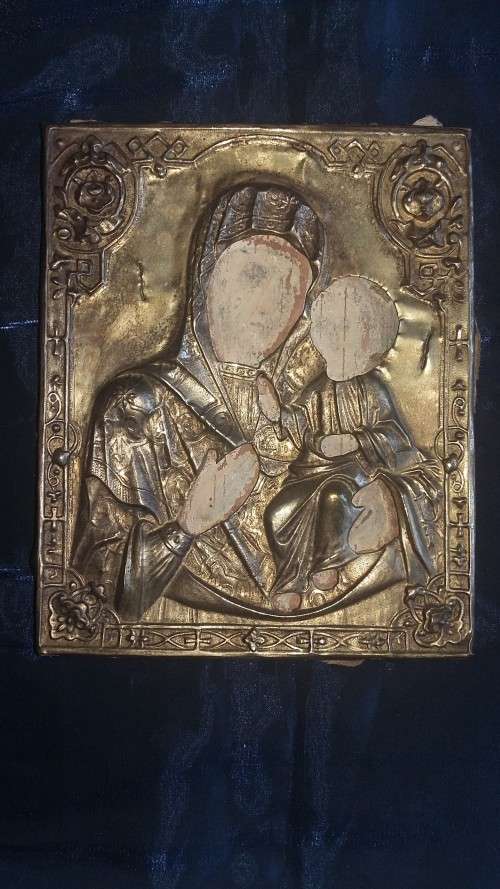 AMAZING 18C RUSSIAN ICON