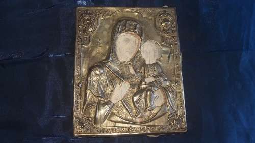 AMAZING 18C RUSSIAN ICON