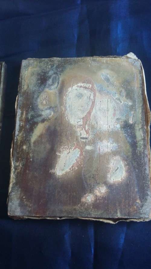 AMAZING 18C RUSSIAN ICON