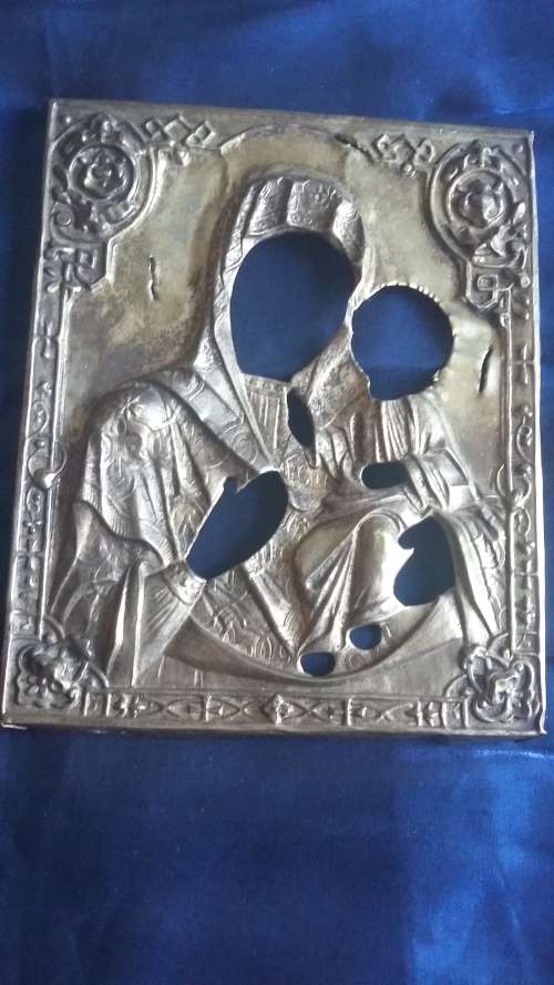 AMAZING 18C RUSSIAN ICON