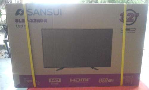 32 " Sansui flatscreen SLed tv . HDMI. USB. HD. VGA Super Led