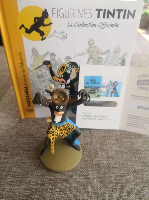 Tintin in the Congo - Muganga figurine