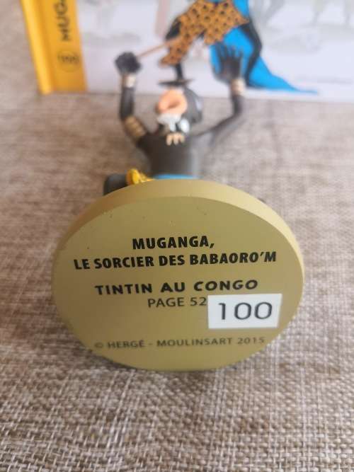 Tintin in the Congo - Muganga figurine