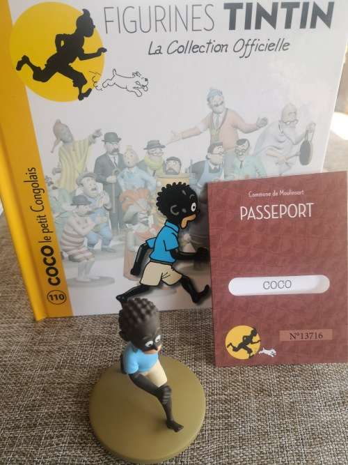 Tintin In The Congo - Coco figurine
