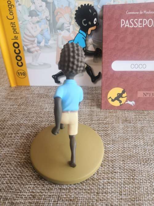 Tintin In The Congo - Coco figurine