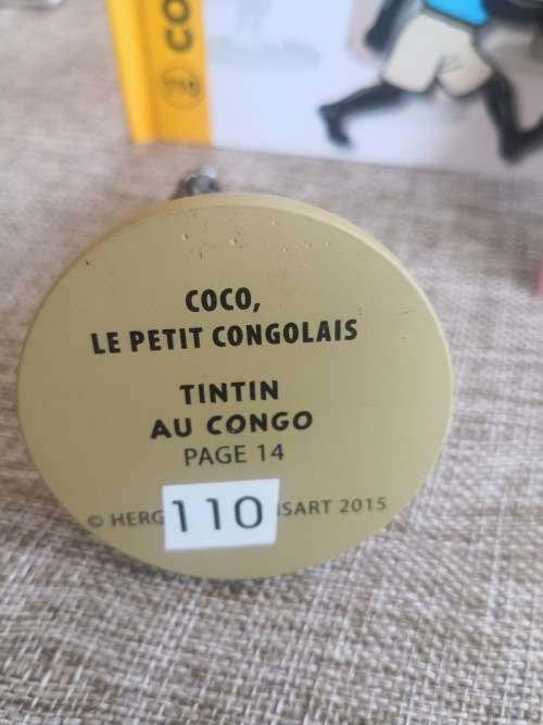 Tintin In The Congo - Coco figurine