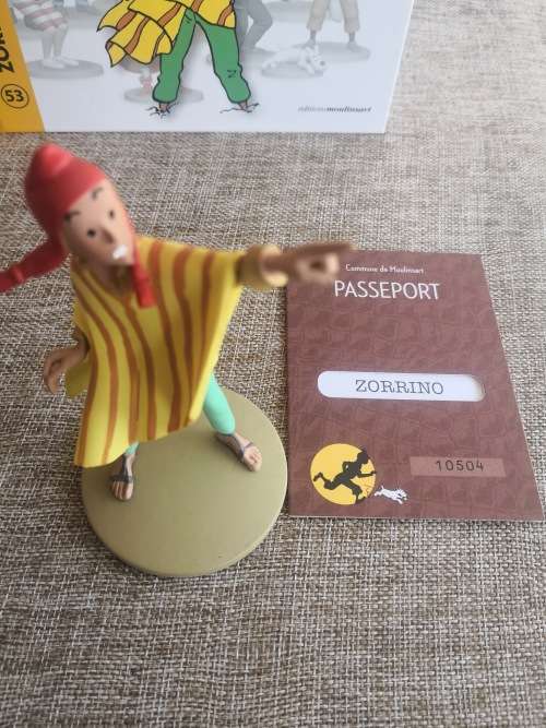 Tintin - The Prisoners of the Sun - Zorrino Figurine