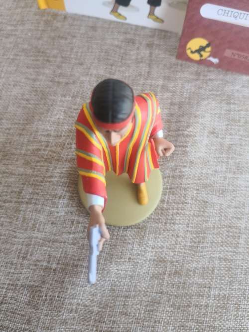 Tintin - The Prisoners of the Sun - Chiquito Figurine