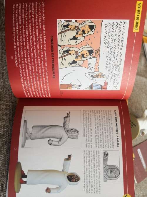 Tintin and the Crab with the Golden Claw - Omar Ben Salaad - trader and trafficker figurine