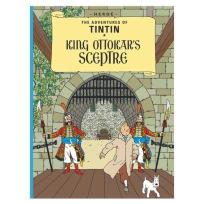 King  Ottokars Sceptre - King Muskar XXII - putting on his gloves - from page 42