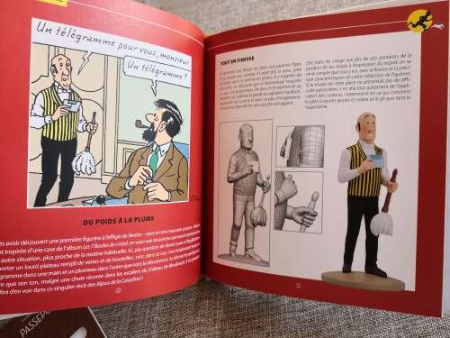 Tintin - The Castafiore Emerald - Nestor- the butler with a feather duster