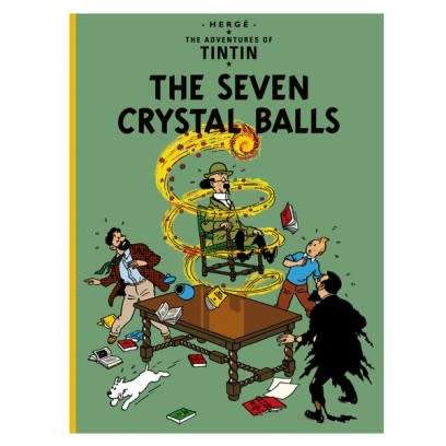 Tintin - The 7 Crystal Balls - Professor Bergamotte Hilare - from page 28